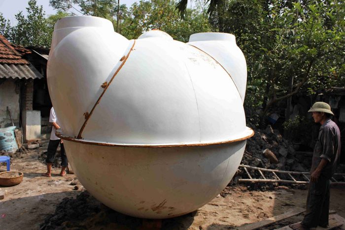 hầm biogas composite