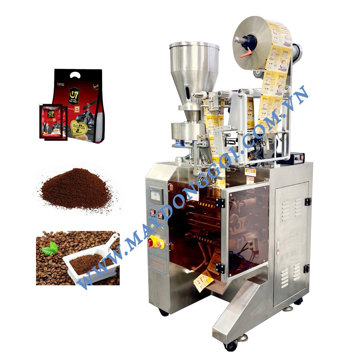 Đặt mua máy đóng gói cà phê chất lượng ở đâu